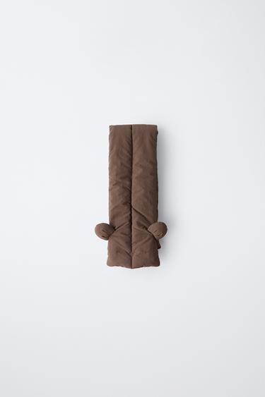 Zara Шарф из нейлона с ушками купить с доставкой.