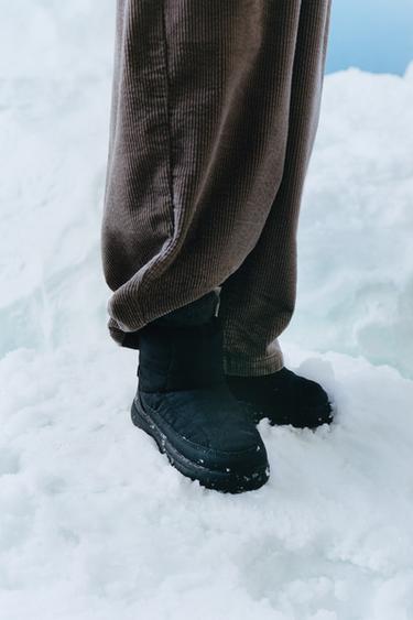 Zara Нейлоновые ботинки с водоотталкивающим покрытием