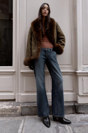 Zara Джинсы Z1975 BOOTCUT с низкой посадкой