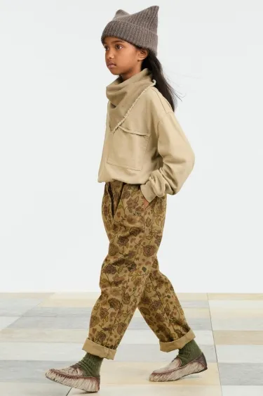 Брюки с рисунком