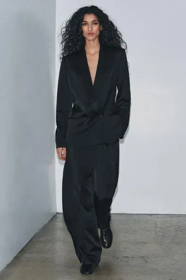 Атласные брюки-парео — ZW COLLECTION LIMITED EDITION