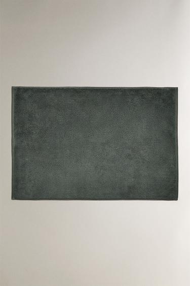 Zara Хлопковый ваночный коврик с рисовым стежком