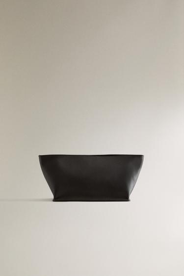 Zara Кожаная сумка для косметики