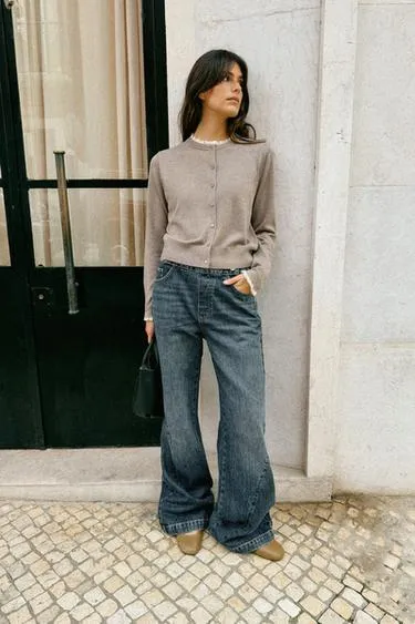 Мини-сумка с декоративной строчкой