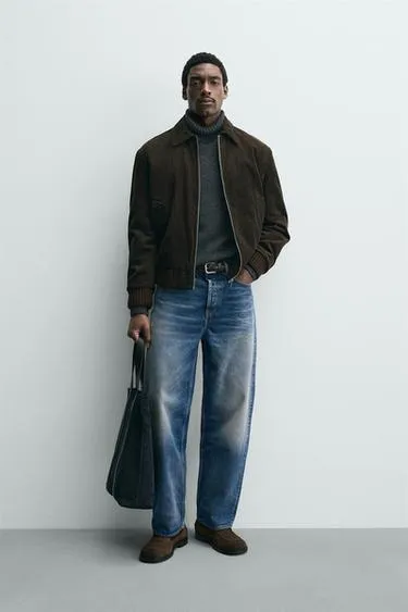 Стеганая куртка из вельвета