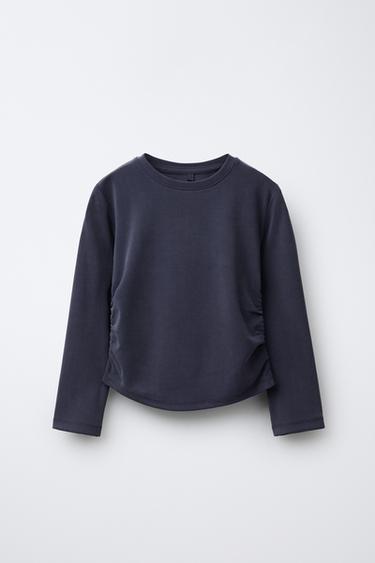 Zara Спортивная футболка со сборками