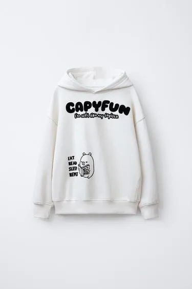 Худи с капюшоном Capibara Capyfun ©- Заказать в России