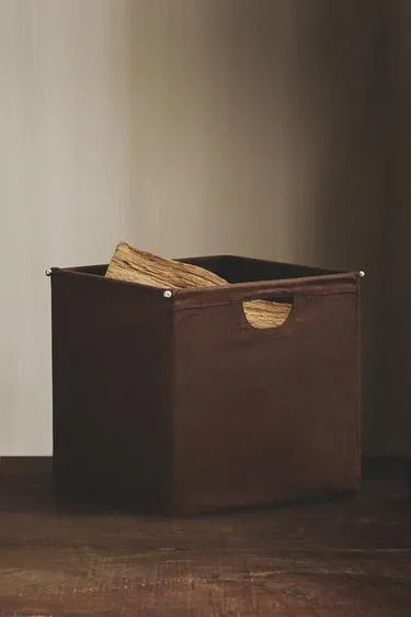 Корзина для дров камина из хлопка- Заказать в России