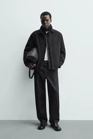 Куртка-рубашка из шерсти- Заказать в России