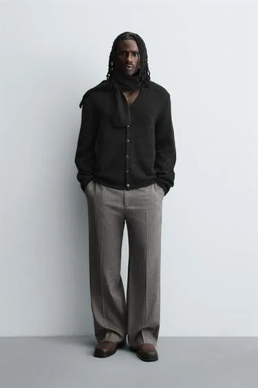 Блестящий текстурный кардиган- Заказать в России