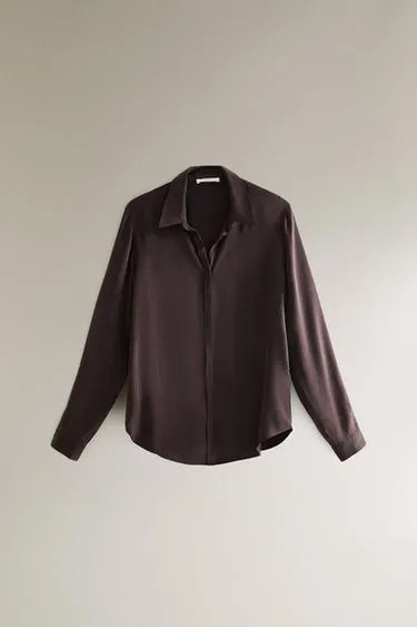 Шелковая рубашка- Заказать в России