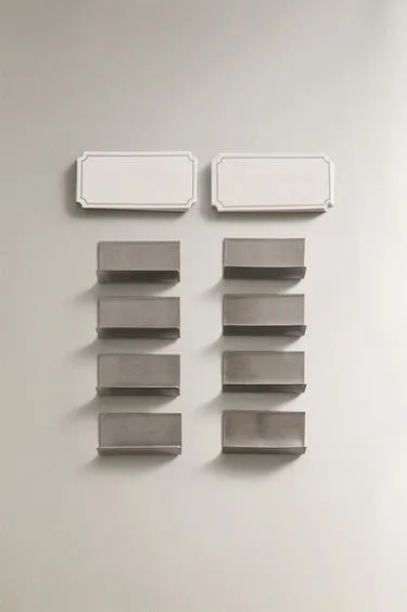 Set of metal place holders and cards- Заказать в России