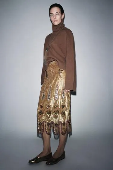 Юбка с вышивкой — ZW COLLECTION LIMITED EDITION- Заказать в России