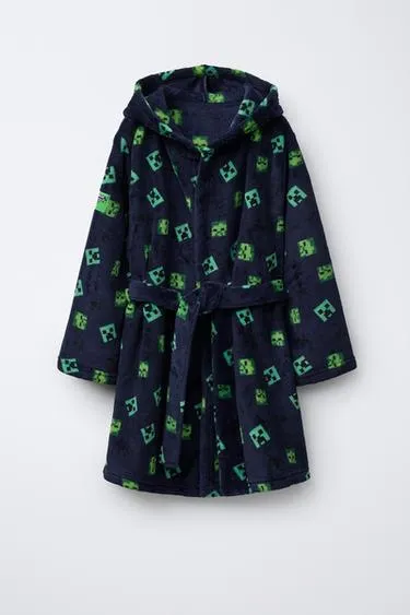 Халат AGES 3-14 / MINECRAFT © MOJANG AB. ™ из флиса