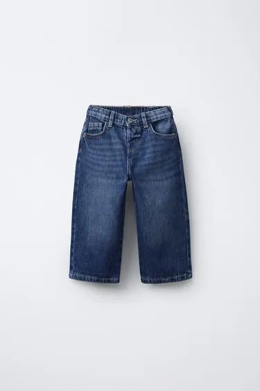 Джинсы STRAIGHT с заплатами, звездами и анималистическим принтом