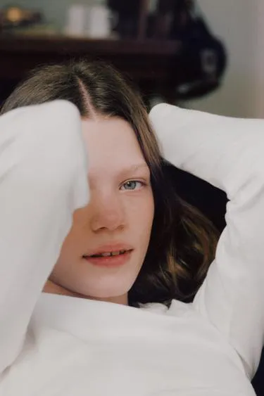 Двойная футболка из модала