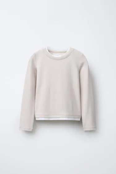 Двойная футболка из модала