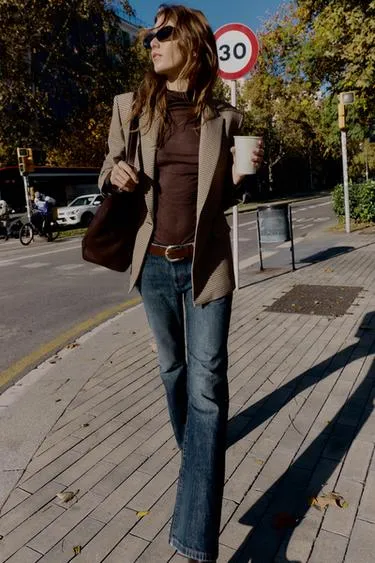 Оверсайз пиджак с двубортной застежкой- Заказать в России