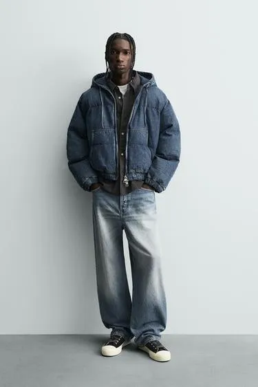 Утепленная джинсовая куртка