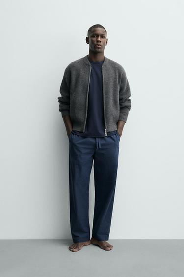 Zara Свободная пижама с контрастными деталями