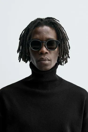 Солнцезащитные очки в круглой оправе- Заказать в России