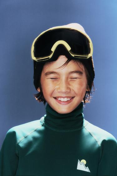 Zara Термофутболка из дышащей ткани — SKI COLLECTION купить с доставкой.