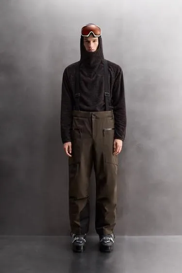 Утепленные водонепроницаемые лыжные брюки SHELL RECCO®