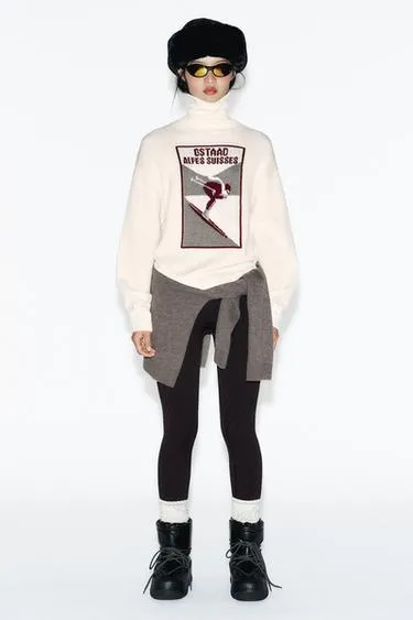 Жаккардовые легинсы — Ski Collection- Заказать в России
