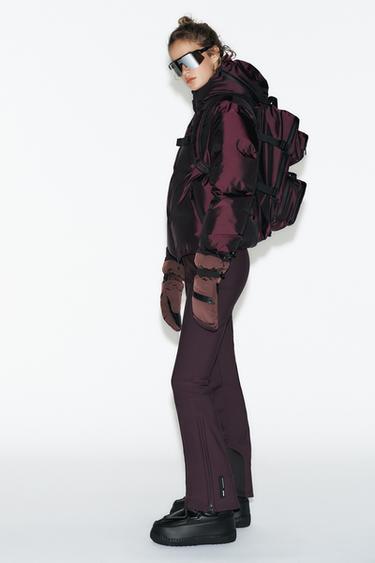 Zara Рюкзак-сумка с отстегивающимся карманом. лыжная коллекция