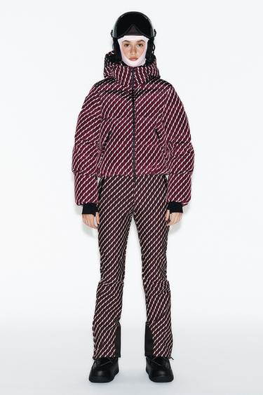 Zara Пуховик WATER RESISTANT WINDPROOF с технологией RECCO® — SKI COLLECTION купить с доставкой.