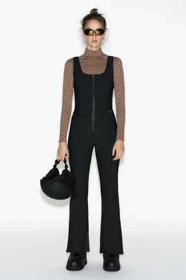 Комбинезон на бретелях WATER RESISTANT и WINDPROOF с технологией RECCO® — SKI COLLECTION