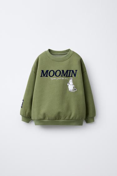 Zara Толстовка с рельефным принтом MOOMIN ©