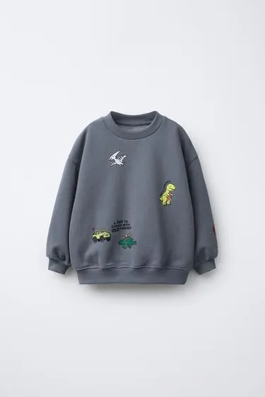 Толстовка с принтом «животные»- Заказать в России