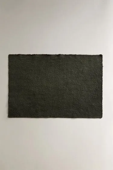 Льняное салфетка с декоративными краями