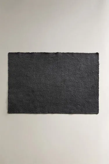 Скатерть из льна с подкрашенным краем