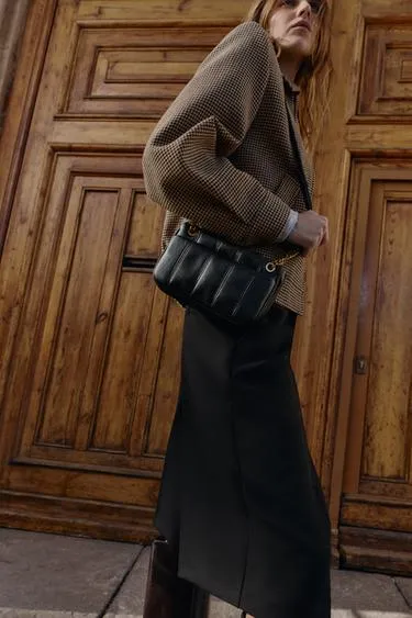 Стеганая сумка через плечо- Заказать в России