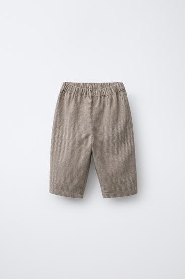 Zara Брюки в клетку виши
