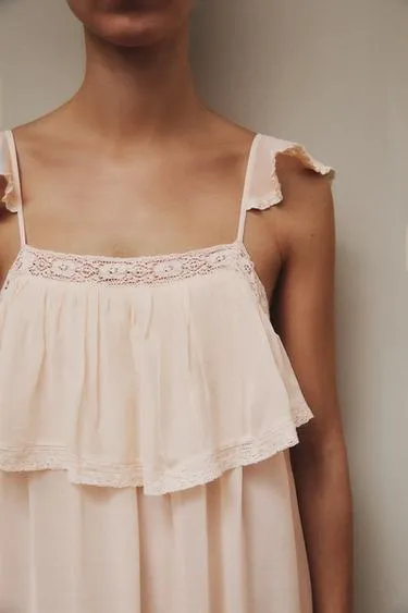 Ночная сорочка-миди