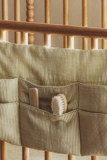 Полосатый муслиновый органайзер для подвешивания- Заказать в России