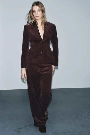 Вельветовые брюки WIDE-LEG — ZW COLLECTION- Заказать в России