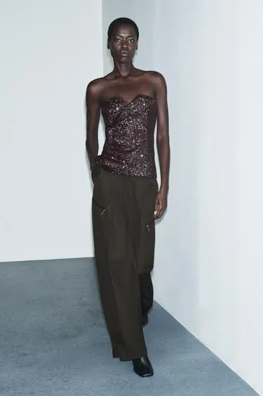 Брюки карго на молнии ZW COLLECTION LIMITED EDITION- Заказать в России