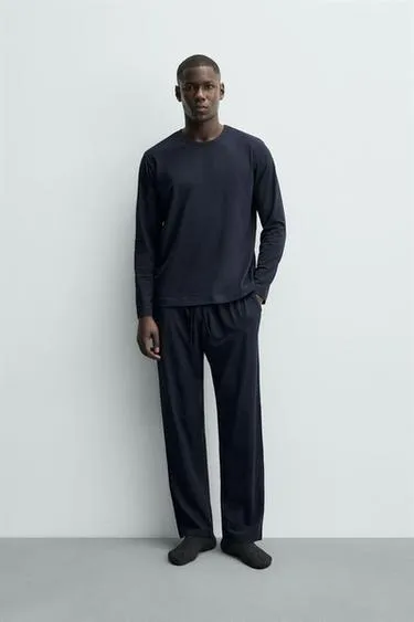 Пижама струящегося покроя