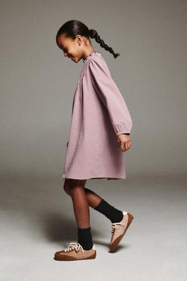 Zara Платье в клетку виши купить с доставкой.