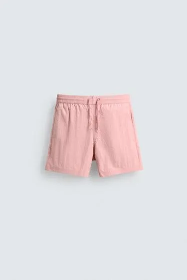 Базовые плавательные трусы средней длины- Заказать в России