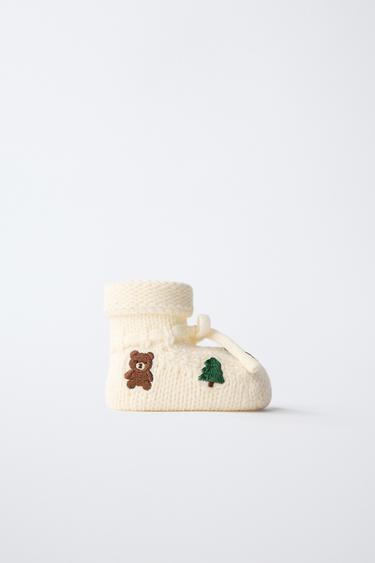 Zara Ботильоны с бантом