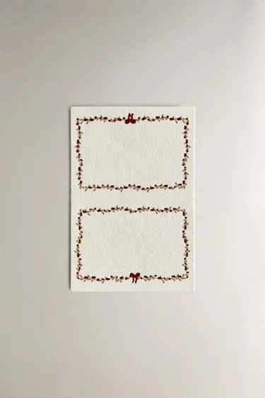 Набор рождественских карточек-держателей (набор из 10)- Заказать в России