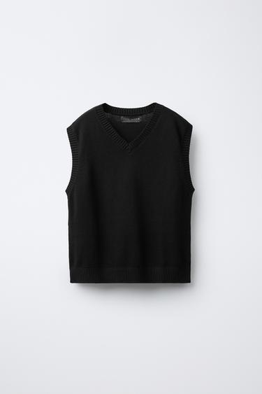 Zara Трикотажный жилет