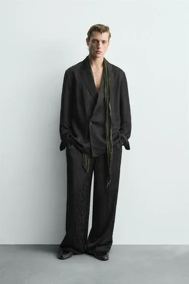 Жаккардовые брюки свободного кроя в узор «пейсли» — LIMITED EDITION- Заказать в России