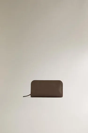 Кожаный кошелек- Заказать в России