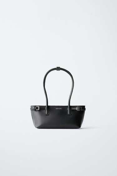 Zara Сумка с плечевым ремнем и пряжками купить с доставкой.